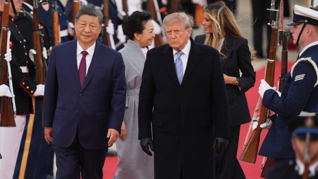 ترحيب ترامب غير المعتاد بـ Xi في البداية الرسمية لزيارة الصين