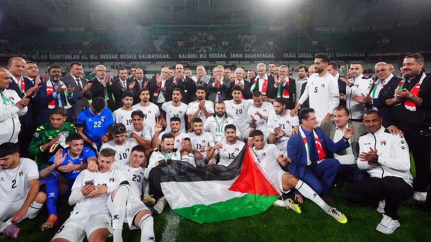 مباراة فلسطين وكونيسبور تظهر صمود الشعب الفلسطيني
