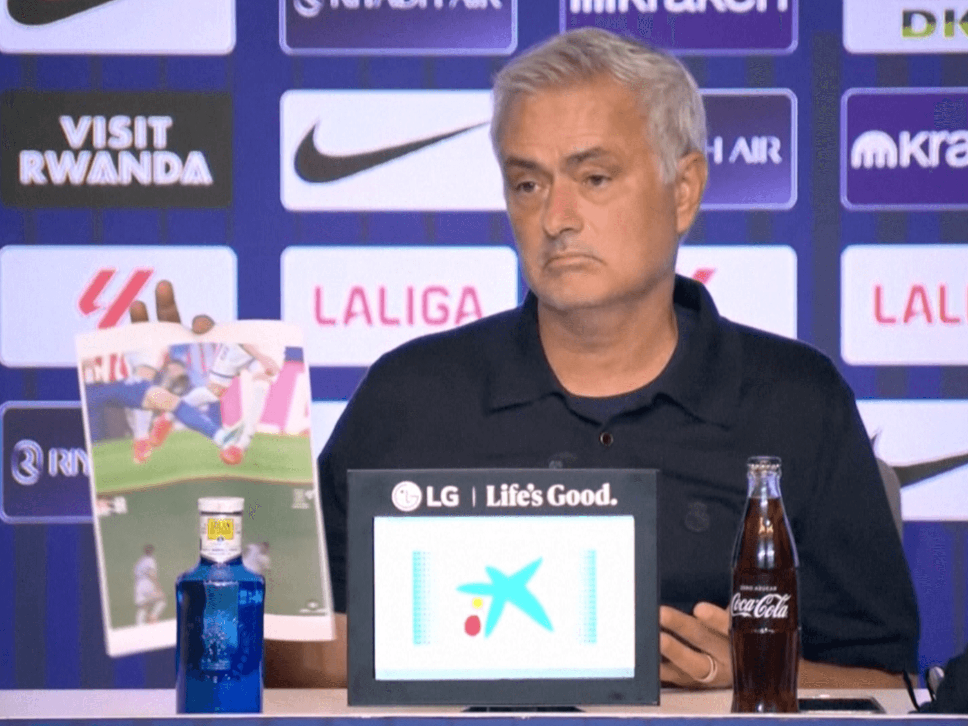 مورينيو يعترض على تحكيم مباراة ديربي مدريد