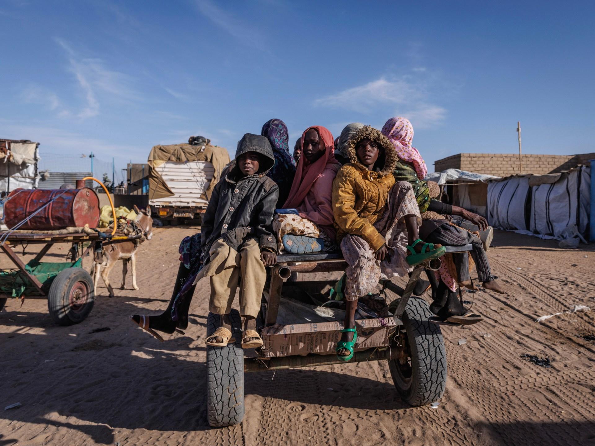 أكثر من 55 ألف لاجئ سوداني يفر إلى تشاد