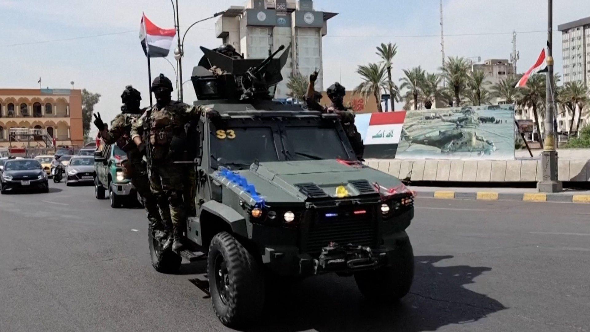 العراق يحتفل بيوم السيادة الأمريكية تنسحب
