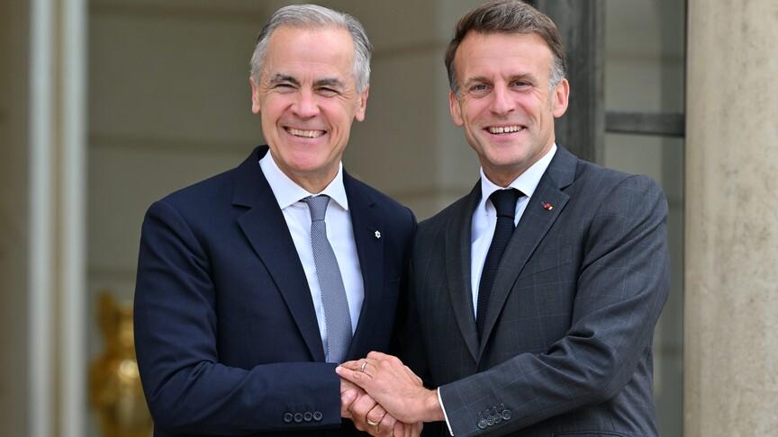 Macron and Carney agree to deepen transatlantic cooperation during historic summit in Saint-Pierre-et-Miquelon