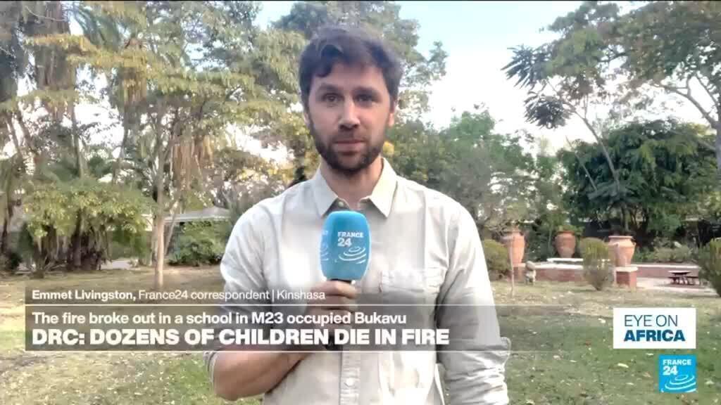 حريق مدرسة في جمهورية الكونغو الديمقراطية يؤدي لوفاة 24 طفلا
