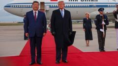 مرحبًا ب Xi في واشنطن - ولكن دون التقدم المأمول في التجارة والتكنولوجيا