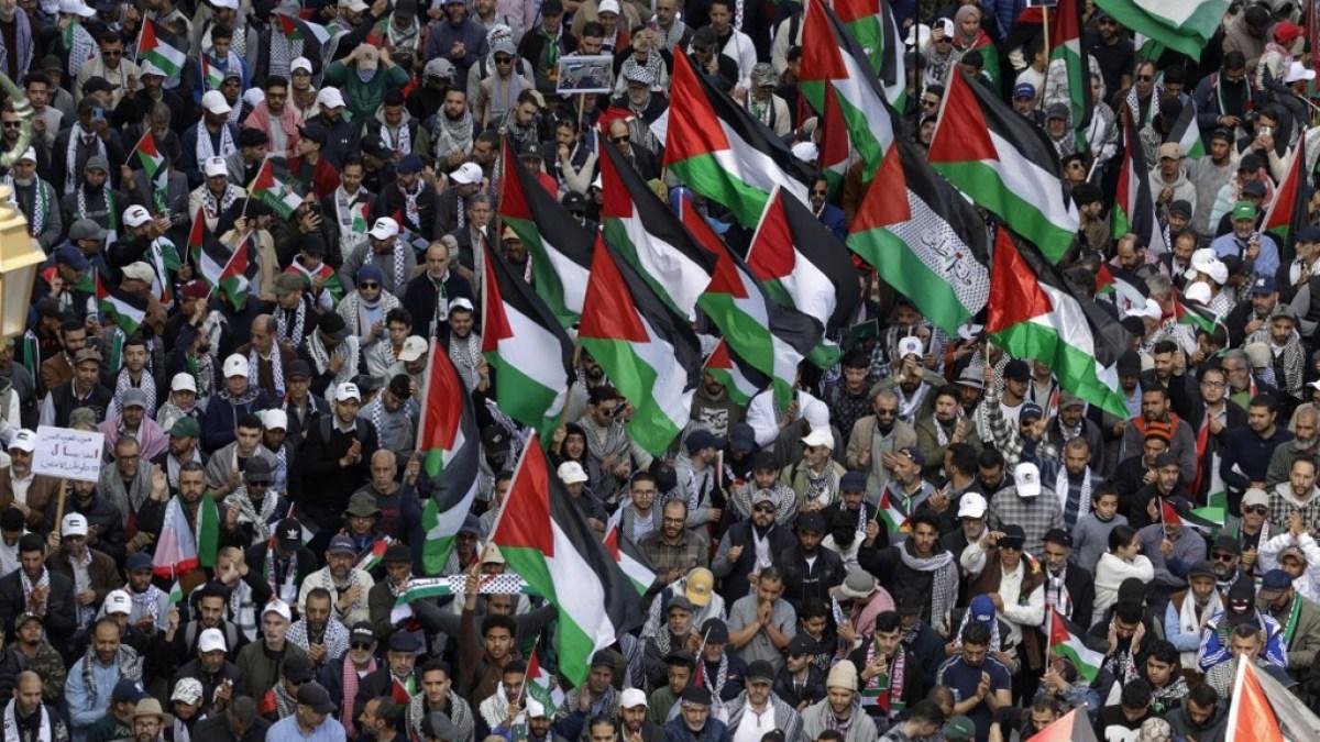 المغرب يشهد مظاهرات مؤيدة لفلسطين تعارض تقارب الحكومة مع إسرائيل