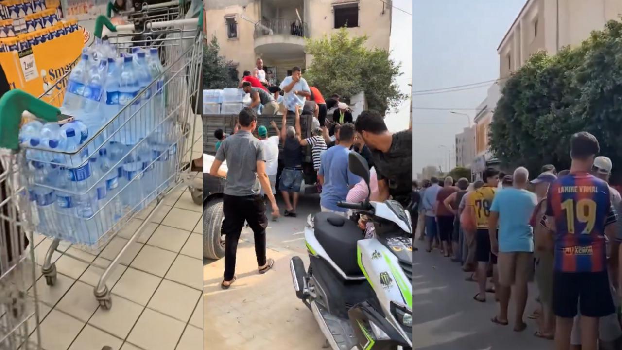 نقص المياه والكهرباء يجتاح تونس في صيف الحواجز