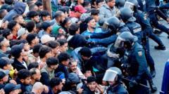 إطلاق النار في ساحل Ceuta أثناء نقل المهاجرين