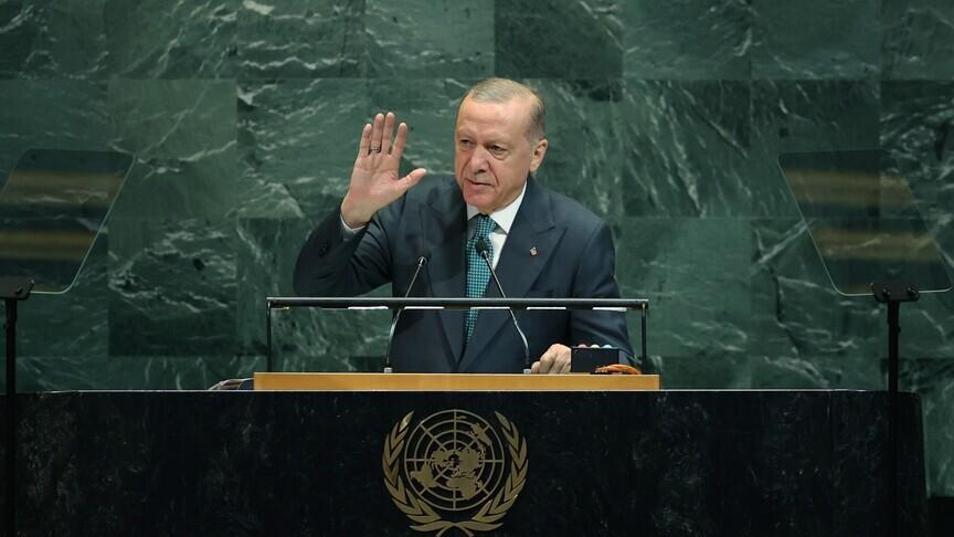 الرئيس أردوغان سيتحدث عن فلسطين في الأمم المتحدة