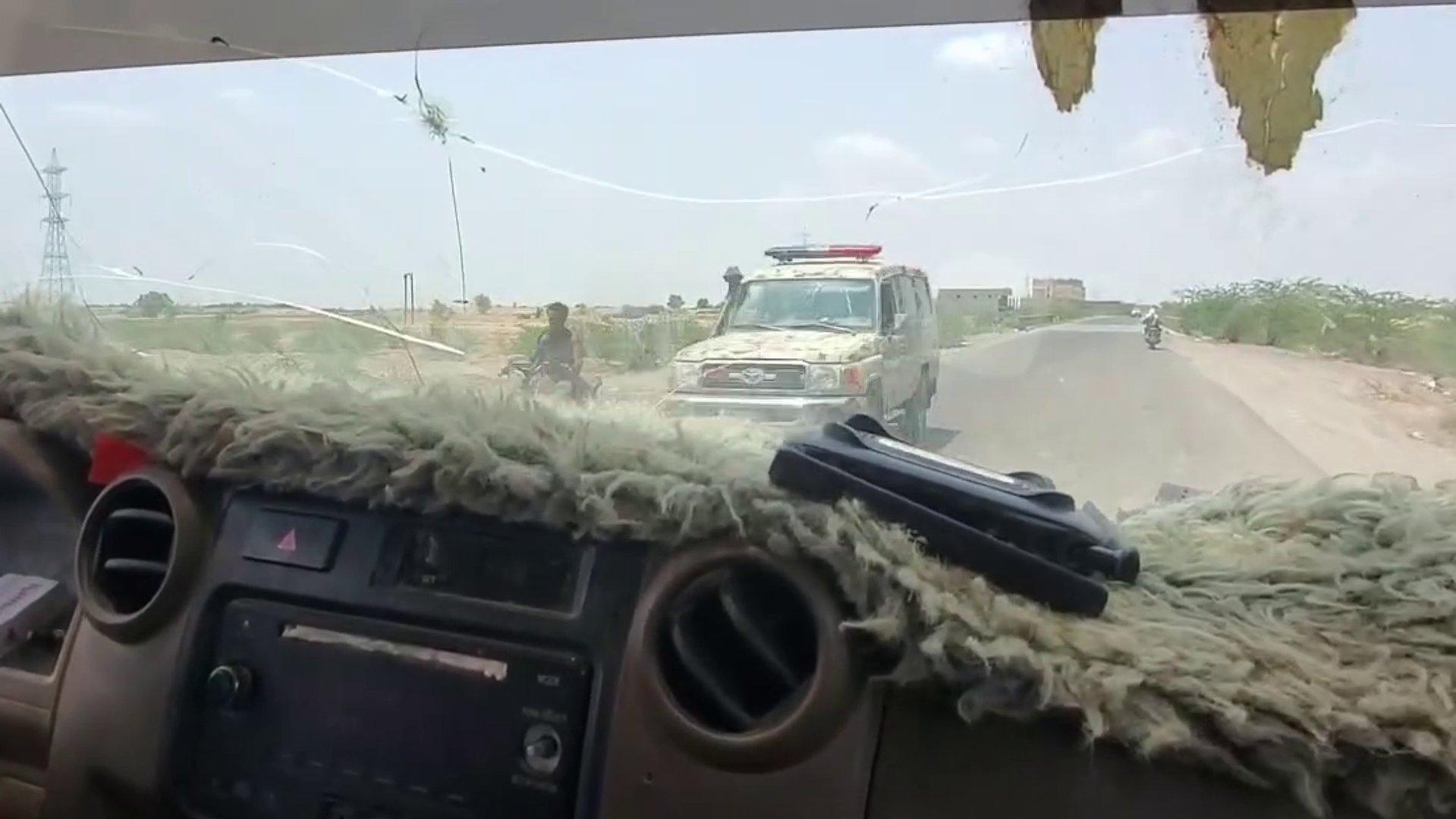 فيديو يوثق هجوماً محتملاً للحوثيين على قوات الحكومة اليمنية