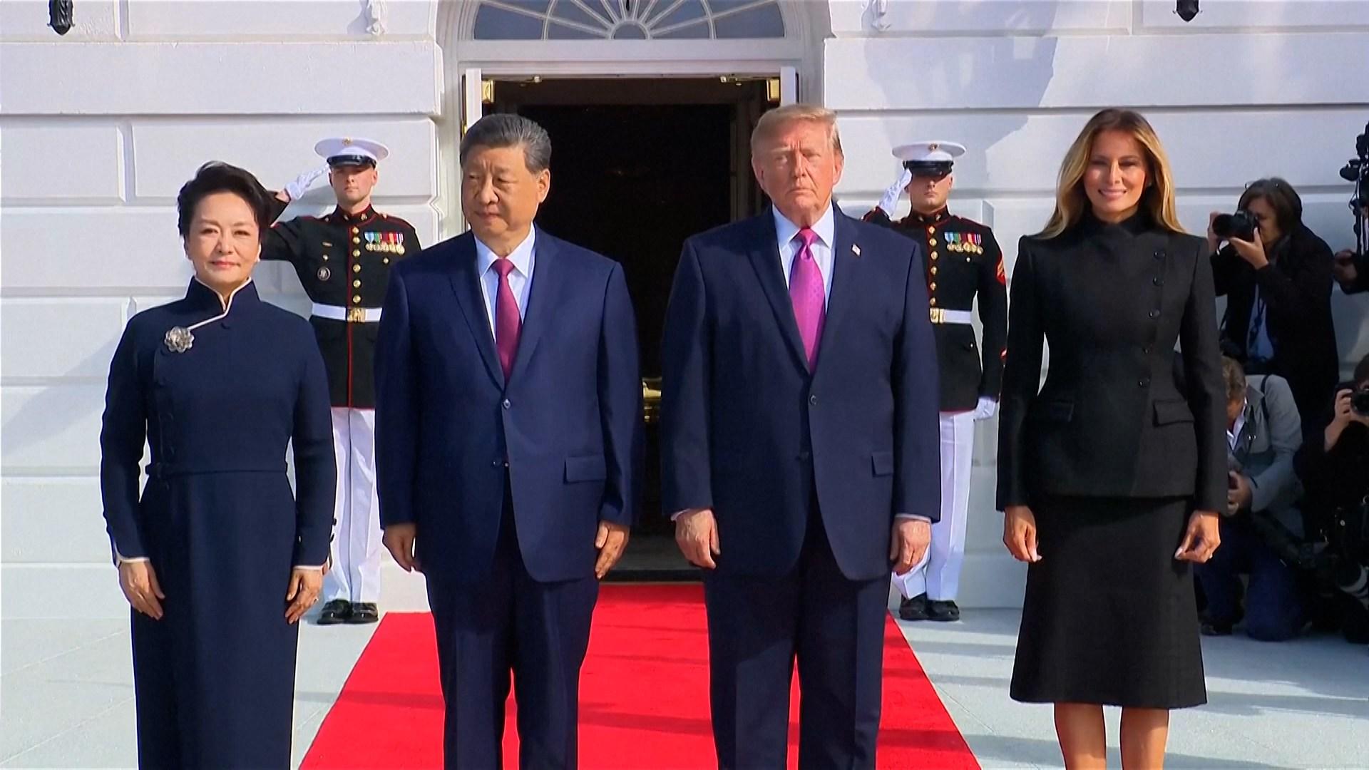 ترحيب ترامب بزيارة Xi Jinping للبيت الأبيض