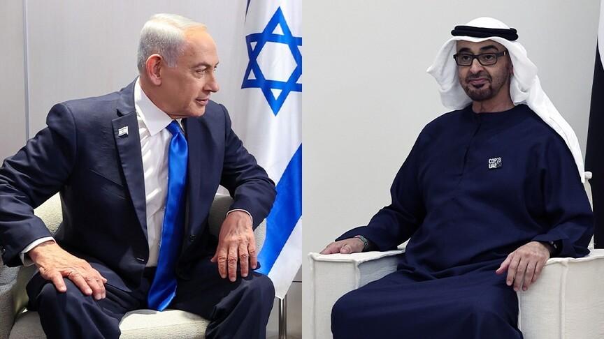 الرئيس الإماراتي يستقبل نتنياهو لتعزيز العلاقات الثنائية