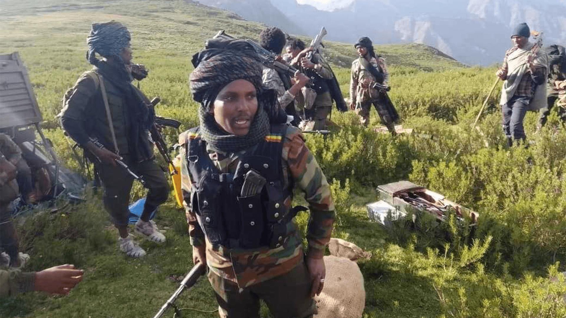 فانون يعلن عن السيطرة على مركبات عسكرية وأسلحة في إثيوبيا