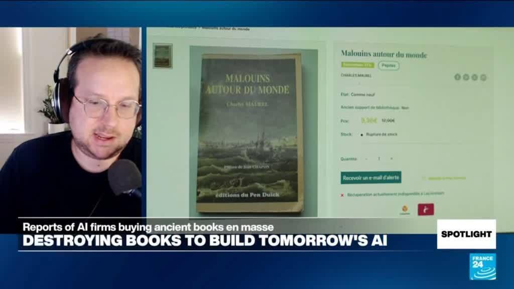 تحقيق يكشف تقطيع كتب نادرة لتدريب الذكاء الاصطناعي