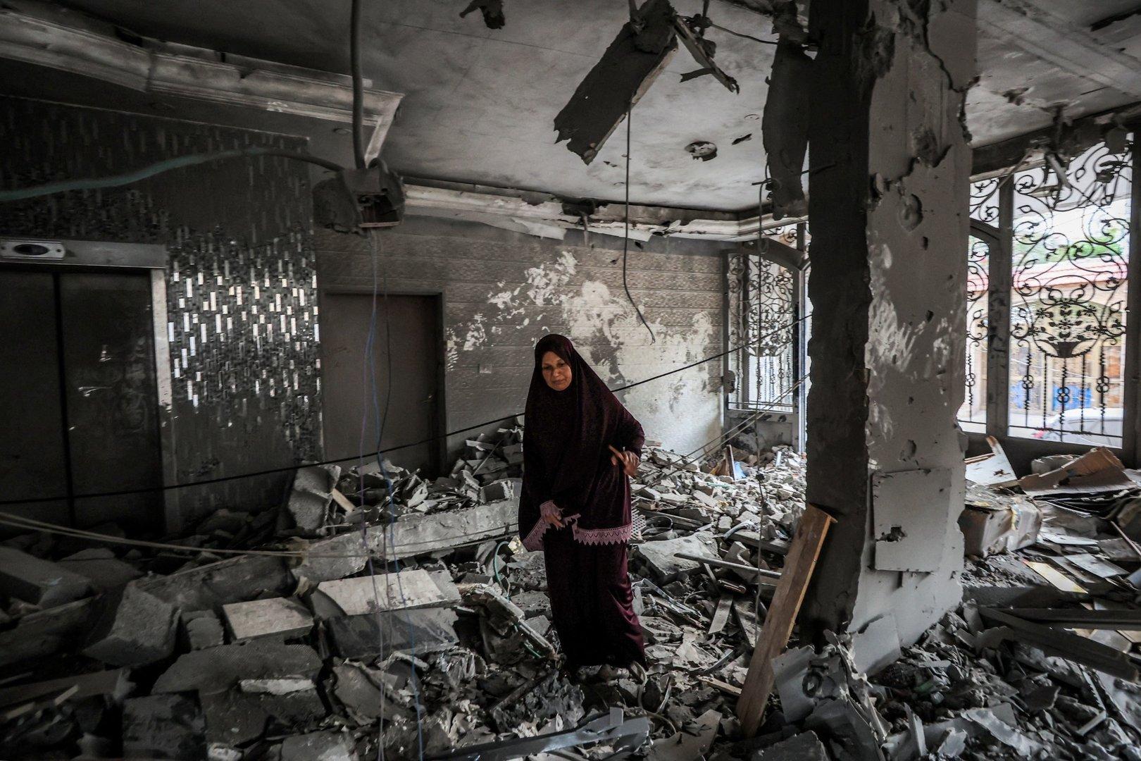 هجوم جوي إسرائيلي على مبنى سكني في غزة يسفر عن مقتل خمسة فلسطينيين