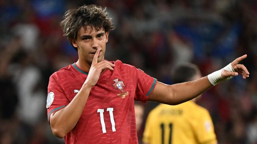 البرتغال تحافظ على فوزها بنتيجة 2-1 على النرويج في دوري الأمم الأوروبية