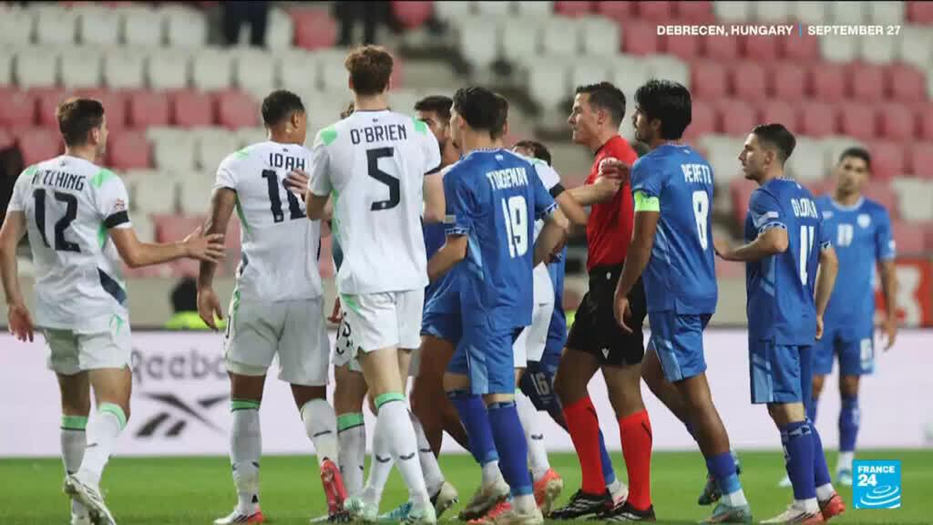 مواجهة إيرلندا وإسرائيل في دوري الأمم تتأثر بالتوترات السياسية