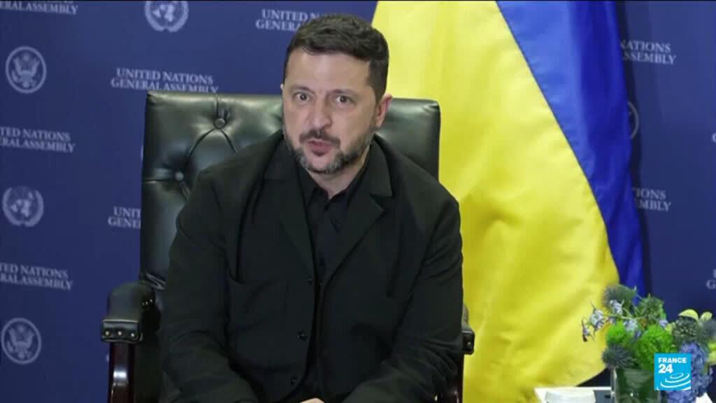 زيلينسكي يستعد للتحدث في الأمم المتحدة وروسيا تضرب كييف بطائرات دونر