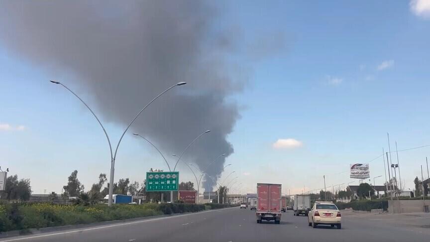هجوم بثلاث طائرات درون على معسكر جماعة إيرانية معارضة في أربيل
