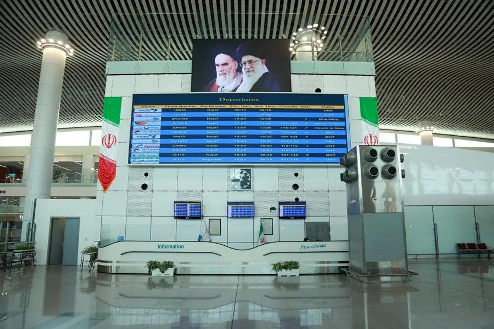 العراق يعلق الرحلات الإيرانية في جميع مطاراتها