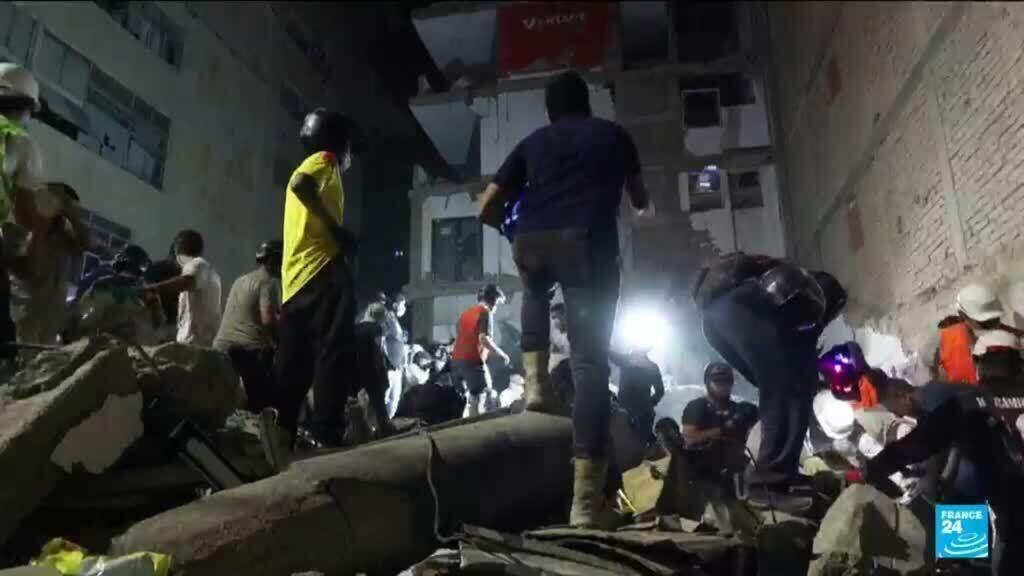 عمليات إنقاذ عارمة في كولومبيا للبحث عن ناجين من الزلزال
