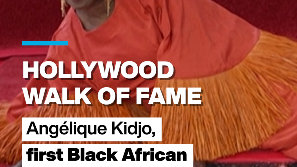 Angélique Kidjo becomes the first Black African honoured with a star on the Hollywood Walk of Fame