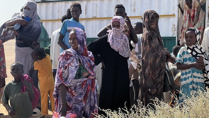 آلاف النازحين بسبب اشتباكات في دارفور الغربية