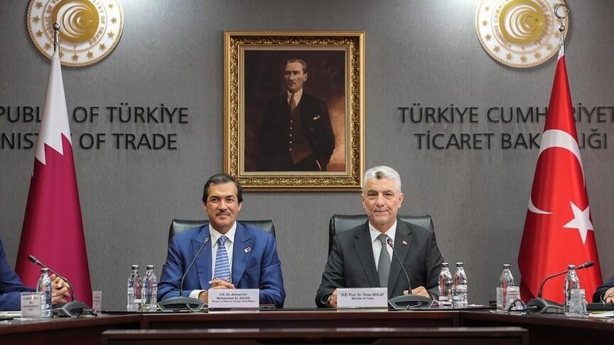 Türkiye وقطر يهدفان إلى زيادة التجارة الثنائية إلى 5 مليارات دولار
