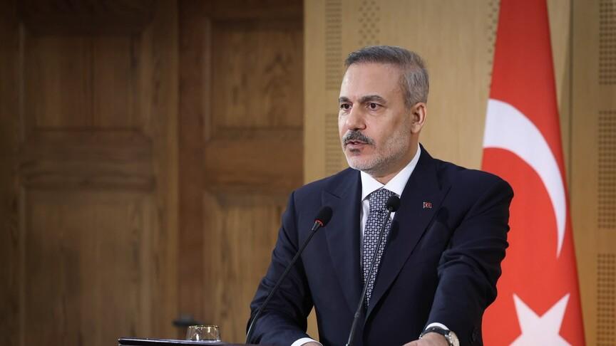 بيان وزير الخارجية التركي حول حل مجموعة ي ب ج
