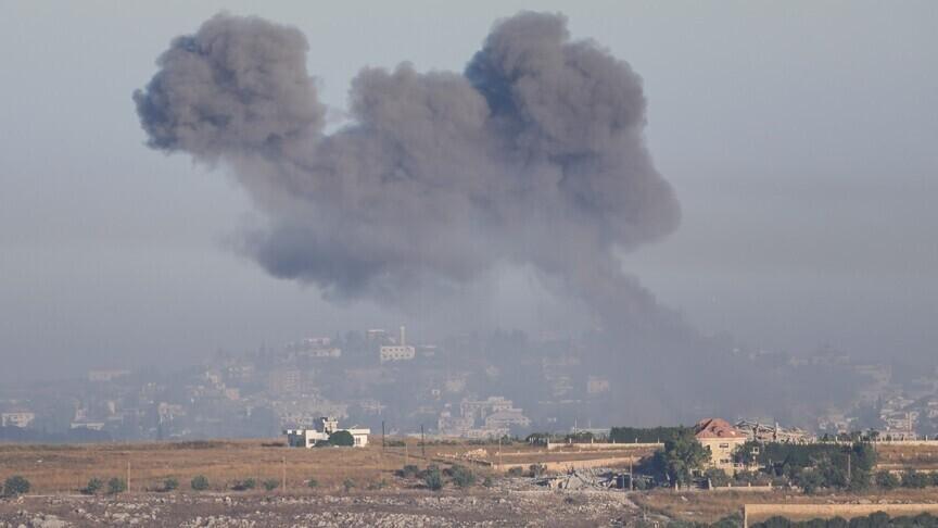 انفجارات إسرائيلية في outskirts لبلدة جنوب لبنان