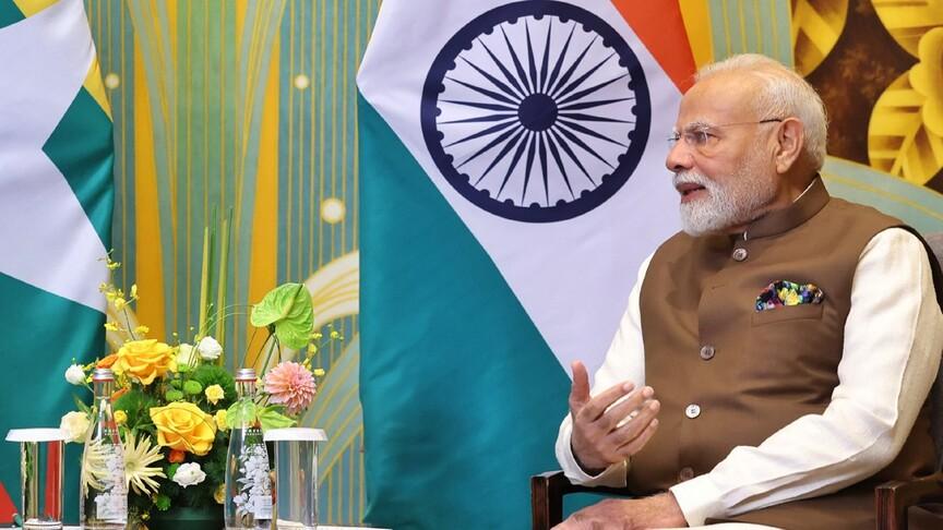 رئيس الوزراء الهندي Modi يناشد حرية الملاحة خلال لقائه برئيس إيران Pezeshkian