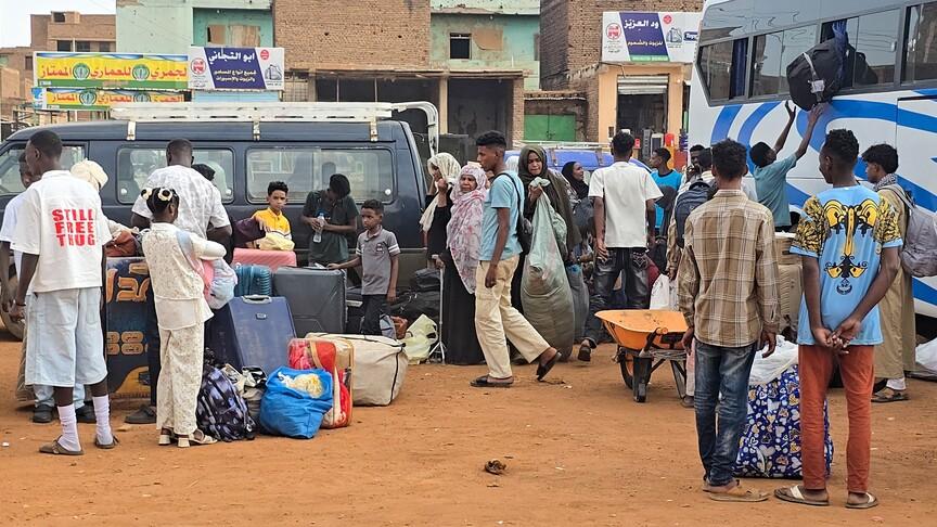أكثر من 9000 شخص مشردون من ولايتي جنوب كردفان والنيل الأزرق في السودان
