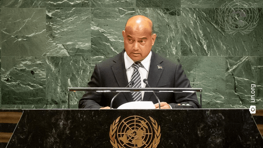رئيس ناورو يعلن الانسحاب من محكمة الجنايات الدولية أمام الجمعية العامة للأمم المتحدة