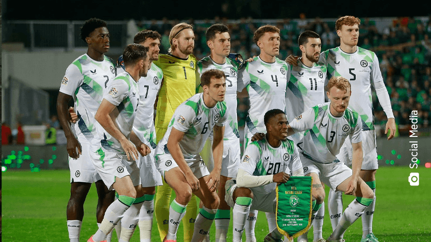منتخب إيرلندا سيwearblackarmbands في مباراته ضد إسرائيل